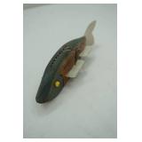 Vintage Handcrafted Wooden Novelty Fishing Lure