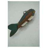 Vintage Handcrafted Wooden Novelty Fishing Lure