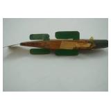 Vintage Handcrafted Wooden Novelty Fishing Lure
