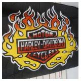 Harley Davidson Motorcycles Flag