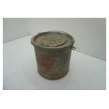 Vintage Falls City Galvanized Minnow Bucket