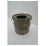 Vintage Falls City Galvanized Minnow Bucket