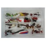 13"x 8" Organizer Full of Fishing Lures