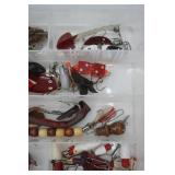13"x 8" Organizer Full of Fishing Lures