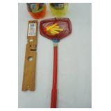 (2ct) Balloon Pumpers, bobber stoppers, minnow net, & Bobber buddy Fish Alarm (ice fishing)