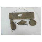 Wooden Fishing Decor