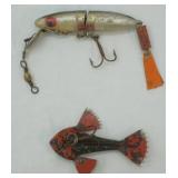 Vintage Fishing Lures (2ct)
