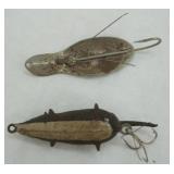 Vintage Fishing Lures (2ct)