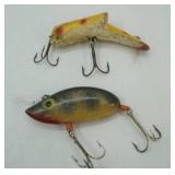 Vintage Lures: Katutzky Top Ike & Burroughs Aqua Bat
