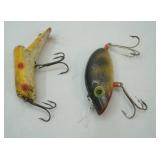 Vintage Lures: Katutzky Top Ike & Burroughs Aqua Bat