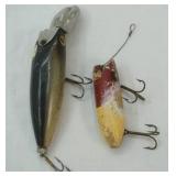 Vintage Lures: Woods Deep R Doodle & Wooden Popper