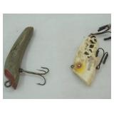 Vintage Lures: Swanee Sin Cat Miracle & Wooden Lure
