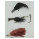 Vintage Lures: Fly Fishing Jigs-bucktail, feathers