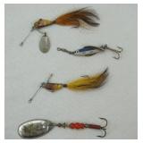 Vintage Lures: Mepps Spinners, Heddon Spinfin 2