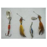 Vintage Lures: Mepps Spinners, Heddon Spinfin 2