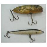 Vintage Lures: South Bend or Paw Paw & Rapala