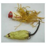 Vintage Lures: Hula Popper and Rubber Mouse