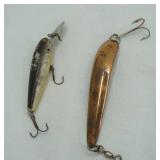 Vintage Lures: Rapala Deep Diver & Paw Paw Empress Spoon Lure