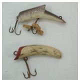 Vintage Lures: Kautzky Top Ike & Wooden Red & White