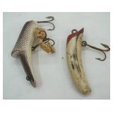 Vintage Lures: Kautzky Top Ike & Wooden Red & White