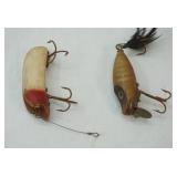 Vintage Lures: P&K Bright Eyes & Heddon River Runt