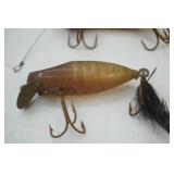 Vintage Lures: P&K Bright Eyes & Heddon River Runt