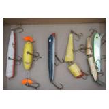 Vintage Lures-Wooden Musky Lures