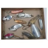 Vintage Lures, Spoon Lures, Red Eye Wiggler, Johnsons and more