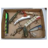 Vintage Lures Paw Paw, Heddon, South Bend