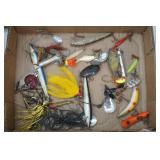 Vintage Lures: Mepps, Helin Flatfish, Spinners, Spoons, Silver Minnows, Rapalas and more