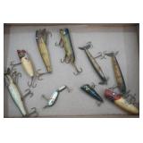 Vintage Lures: Bass Oreno, Poppers and other Wooden Lures