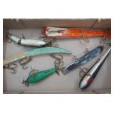 Vintage Lures: Wooden Musky & Pike Lures