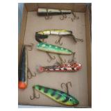 Vintage Lures: Wooden Musky & Pike Lures