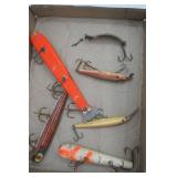 Vintage Lures: Wooden Musky & Pike Lures