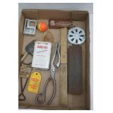 Vintage Fishing Tools, Scales and other items