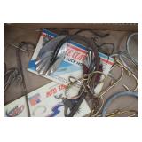 Vintage Fishing Hooks, Antique Pflueger Parts, 3 huge hooks and more