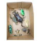 Vintage Frog and Mouse Lures