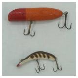 2 Vintage Fishing Lures