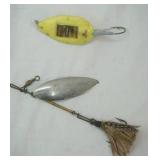 2 Vintage Fishing Lures: 4 Brothers & Norman
