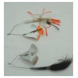 Vintage Buzzbait Topwater Spinners (2ct)