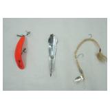 Vintage Fishing Lures (3ct)