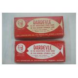2 Vintage Dardevles in Original Packaging