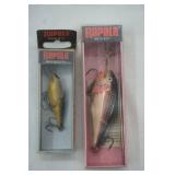 2ct Vintage Rapalas in Original Packaging