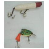2 Vintage Fishing Lures