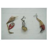 3ct Vintage Fishing Lures