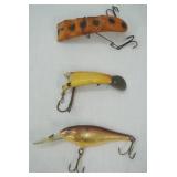 3ct Vintage Fishing Lures
