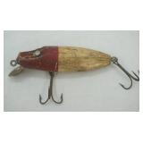 2ct Vintage Fishing Lures red & white