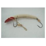 2ct Vintage Fishing Lures red & white
