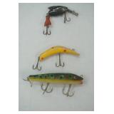 3ct Vintage Fishing Lures