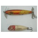 2ct Vintage Fishing Lures